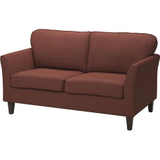 EKHOLMA Kilanda 2-istmeline diivan pruun/punane