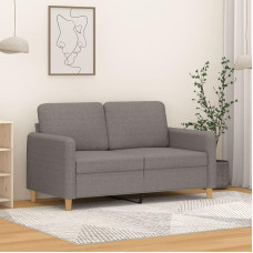 2-Sitzer-Sofa Taupe, Polster, Metallgestell, 138x77x80cm, max. 110kg pro Sitz Model359477