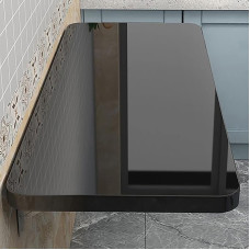 Puidust kokkupandav laud seinale paigaldatud väike ruum Pesumaja kokkupandav laud Ujuv laud tööpink seinale riputatav köögilaud kodukontorile baar söögituba