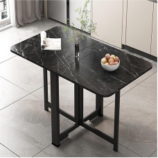 Multifunktsionaalne kokkupandav laud kööki, söögituppa, rõdule ja pidudele, kokkupandav ja kokkupandav ruudukujuline kaardilaua (D140 x 80 x 75 cm)