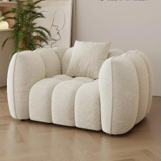 Kaasaegne diivan koos Wing Back elutuba Dorm külalistetuba Kodukontor Pehmendusega kangast ühe diivan vaba aja veetmiseks