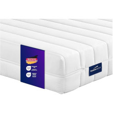 Traumnacht Easy Comfort 2-in-1 Duo ortopeediline 7-tsooniline mugavusvahumadrats, kõvadusaste 3 ja 4, Öko-Tex sertifitseeritud 80 x 190 cm, kõrgus 13 cm, toodetud vastavalt Saksa kvaliteedistandardile.