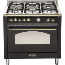 Lofra rnmg96mfte/CI – Kitchen (Freestanding, Electric, Gas, 650 x 400 x 350 mm, A, Black, Stainless Steel)