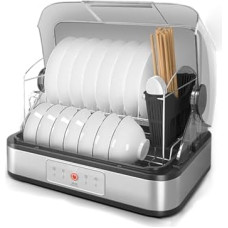 Kompakter Mini-Geschirrtrockner für Geschirrspüler, Touch-Steuerung zum Reinigen, Sterilisieren, Trocknen und Aufbewahren von Allzweckgeschirr, Schüsseln und Tassen (nur trocken)