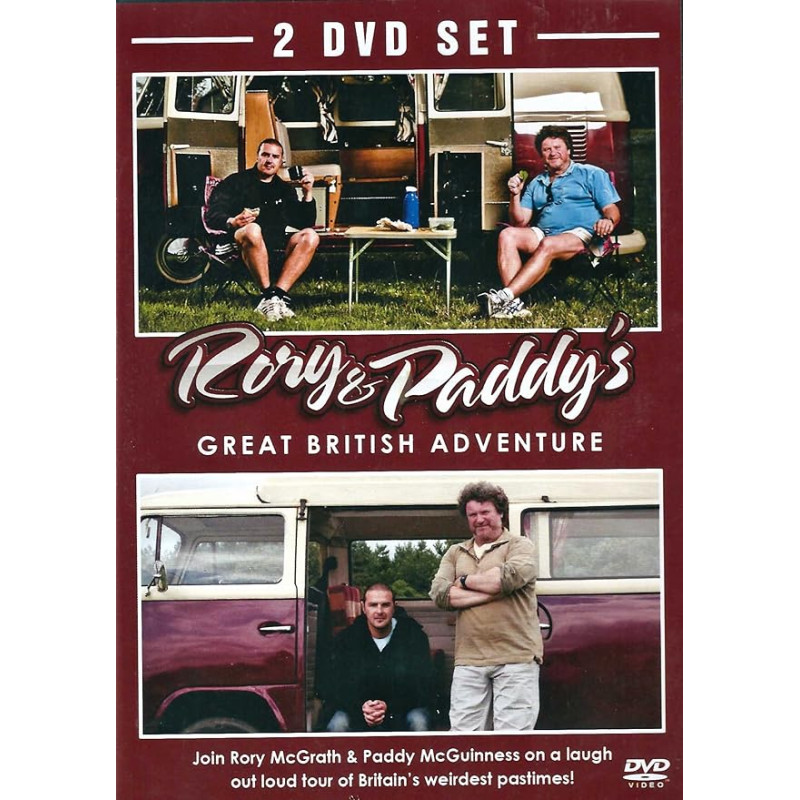 Rory & Paddy's Great British Adventure (DVD) (2008) (2 Disc-Set)