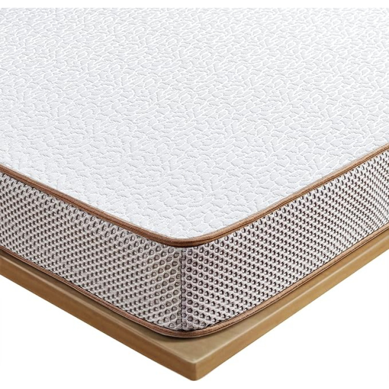 BedStory Topper, 180 x 200 cm, 7,5 cm, kaks kõvadusastet (H3 & H2), eemaldatava ja pestava kattega geel-topper, hingav ja mugav, kastipedele, ebamugavatele vooditele, diivanvooditele.