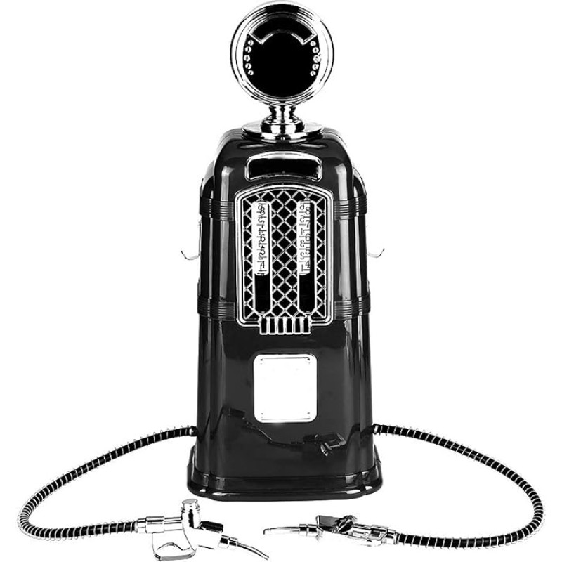 Sxhlseller 1000cc Double Gun Wine Beer Dispenser, Alcohol Beer Dispenser Bar Accessories, Double Gun Beer Pump, Petrol Station for Beer/Vodka/Rum/Wine Tequila Bar Tools (Black)