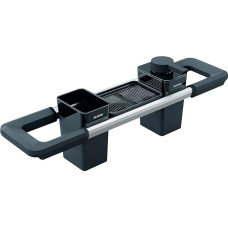 BLANCO töölaua korraldaja põhikomplekt | pikendatav rööp 396-440 mm valamute jaoks | köögitarbed ideaalselt organiseeritud | seebidosaator pesuvahendi jaoks, puhastuskonteiner ja tilgakate