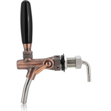 Õllekraan Reguleeritav G5/8 keermega õllekraan Chrome õllekraan, reguleeritav õllekraan kodubaaride restoranidele (Vintage Copper)