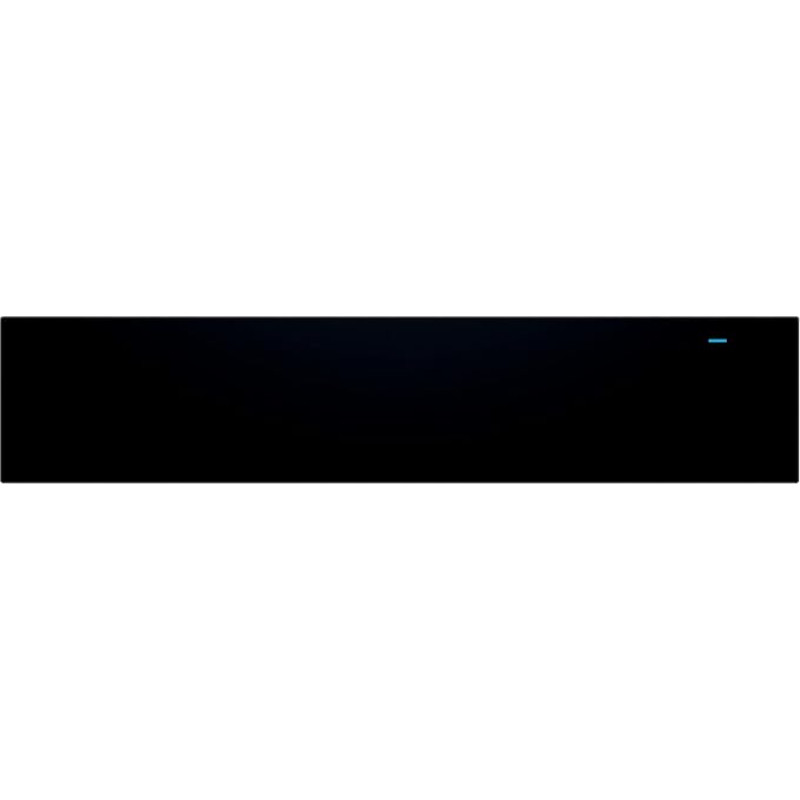 Siemens BI710C1B1 iQ700 Smart Warming Drawer, 60 x 14 cm, Black, Low Temperature Cooking, Preheat Plate, Push and Pull Function