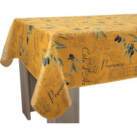 Le linge de Jules Stain Resistant Tablecloth Yellow Provence Rectangular 150x240cm