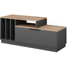 Vicco Betti Lowboard TV Stand Anthracite / Sonoma 120 x 49.9 cm