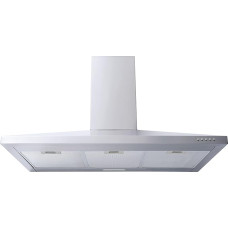 Candy Cooker Hood CCE119/1X DE / 90 cm Width / 213 W Power / 3 Power Levels / Maximum Air Power: 341 m³/h / Exhaust and Recirculation / Energy Efficiency B / Cost-saving LED Light / Stainless Steel