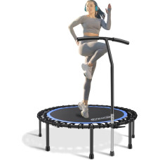 Newan 100 kuni 120 m Mini Silent Trampoliin Fitness Cardio Training täiskasvanutele Maksimaalne piirnorm 150kg