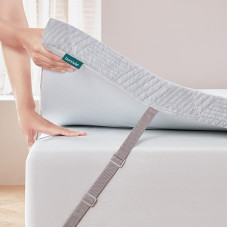 Bonnvia® Topper 180 x 200 cm H3/H4 Gel, Madratsi Topper 180 x 200 cm Diivanvoodi Gel Foam, Madratsi Topper 180 x 200 cm Box Spring Bed Gel Cover Cold Foam 7 cm kõrgus