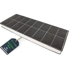 ersatzteilshop basics Premium Activated Carbon Filter Odour Filter for Extractor Hood – Suitable for BSH 296178 Siemens LZ34501 Bosch DHZ3400/5/6 00296178