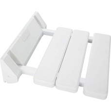 Foldable Shower Seat Wall Shower Chair Folding Living Room 130kg Can be used for Home, Hospital, Bathroom, Pokey, Spa or Sauna