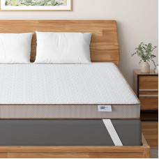 BedStory Topper 180 x 200 cm, 7.5 cm Height Mattress Topper Made of Gel Memory Foam, H2 & H3 Mattress Topper for Box Spring Bed Caravan, Comfortable Cover Removable and Washable