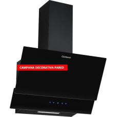 Corberó - Decorative Cooker Hood | 60 cm | VICTORIA400FNB | Inverter Motor 65 W | Flow Rate 387 m³/h | 3 Speed Levels | Touch Control | Aluminium Filter | Carbon Filter |