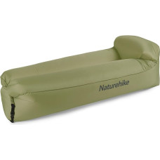 Naturehike Air Lounger, veekindel Air Diivan koos kaasaskantava pakendiga, Lazy Lounger Täispuhutav diivan Air Bed reisimiseks, telkimiseks, basseini ja rannapidu, Avokaado Green