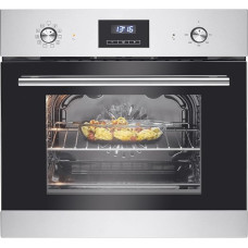 Bomann® Built-in Oven with Grill | Hot Air & Top/Bottom Heat | Oven 56L | Oven with 50°C - 250°C Range & Touch Control | Oven with 9 Oven Functions & Removable Door | EBO 7911 inox