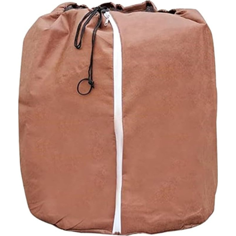 Winterpflanzenschutzbeutel Paket Inhalt Reißverschluss Und Kordel (brown)