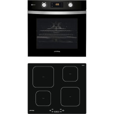 Privileg Bako Turn&Go Steam 600 Built-in Oven with Induction Hob / 71 L / Hydrolysis Cleaning Function / Hot Air Oven with 11 Functions / Single Partial Extension / Turn&Go / Click & Clean