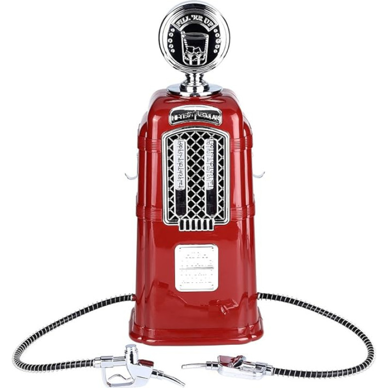 Taidda Beer Dispenser, 1000 ccm Beer Dispenser Double Guns Wine Drink Pump Bar Tea House Dispenser Accessories for 2 Different Alcohol Beer Drinks (1#)