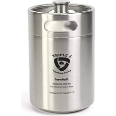 triplej Mini Stainless Steel Home Brew Barrel 5L 304