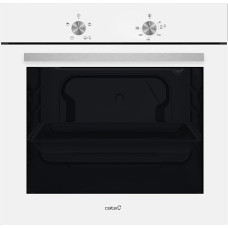 Cata SES 6004 WH Static Oven with Interior Light and Panoramic Door Full Glass Capacity 62 L Width 60 cm White
