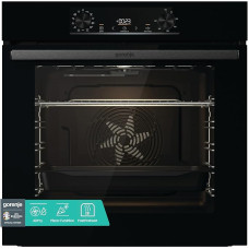 Gorenje OptiBake BOS6737 E02B Built-in Oven / 77 L / AquaClean / Hot Air / ExtraSteam / AirFry / PerfectGrill / Pizza Mode 300 °C / Black