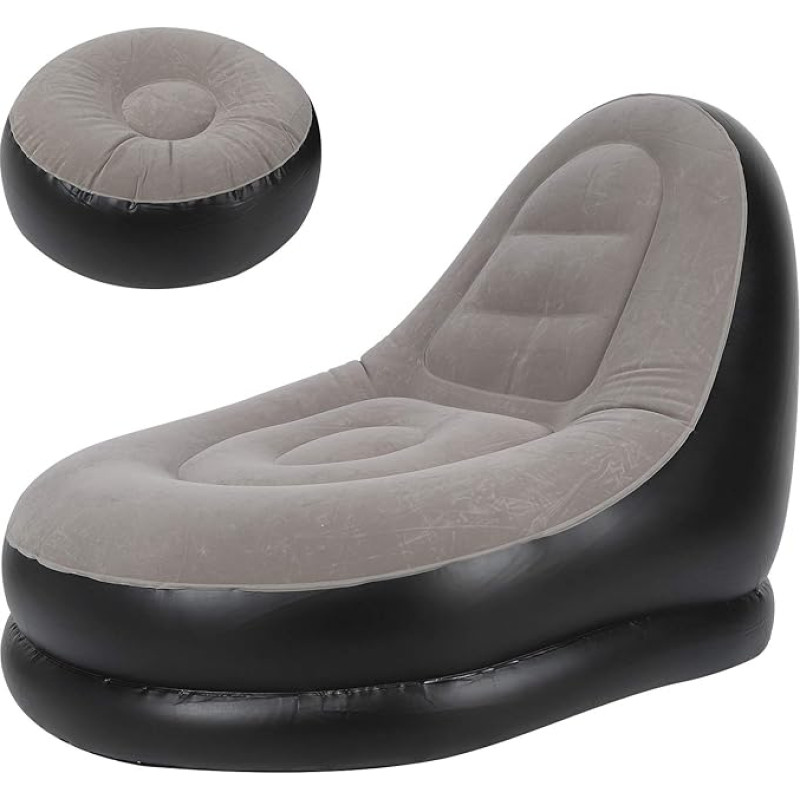 Gigicial Inflatable Couch, Inflatable Lazy Air Sofa, Inflatable Couch, Foldable Portable Inflatable Chair for Living Room, Bedroom, Reading Room