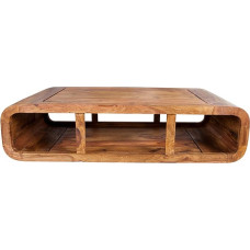 invicta INTERIOR soliidne kohvilaud Kaarev sheesham puidust kivipinnaga TV Lowboard puidust laud elutoa laud