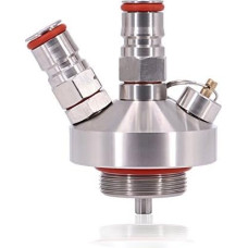 Keg Beer Dispenser, Merrday Stainless Steel Mini Barrel Beer Growler Spear Tap Dispenser for Craft Beer Waxing Homebrew Spear 2L / 3.6L / 4L / 5L / 10L